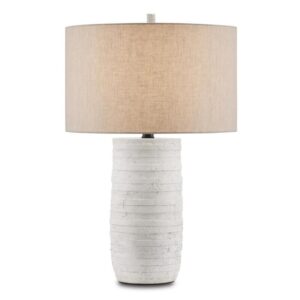 Currey Innkeeper White Table Lamp 6000 0849