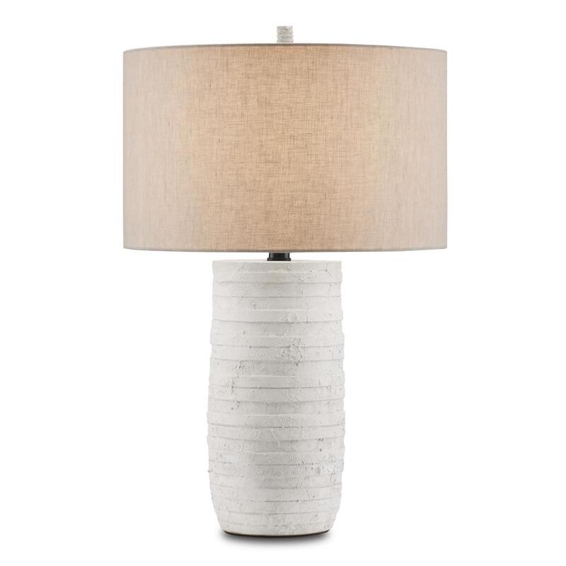 Currey Innkeeper White Table Lamp 6000 0849