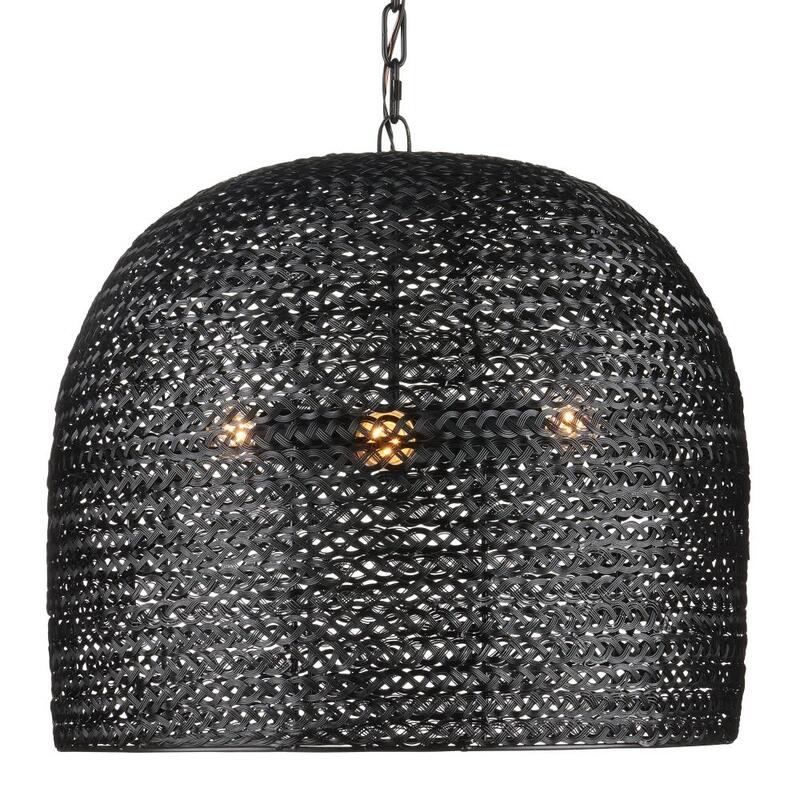 Currey Piero Black Medium Pendant 9000 0961
