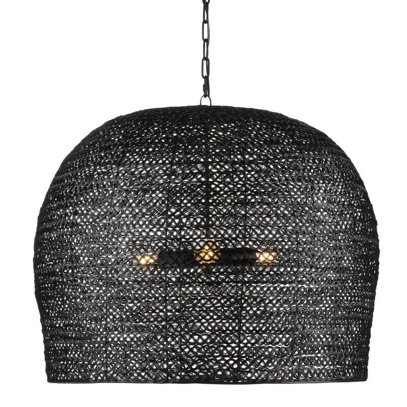 Currey Piero Black Large Pendant 9000 0962