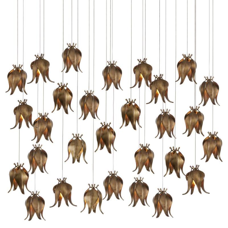 Currey Iota 30 Light Multi Drop Pendant 9000 1024