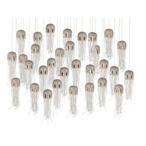Currey Medusa 30 Light Multi Drop Pendant 9000 1031