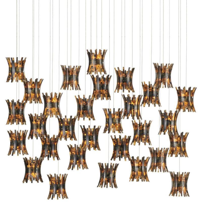 Currey Alsop 30 Light Multi Drop Pendant 9000 1045