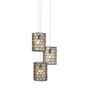 Currey Regatta 3 Light Multi Drop Pendant 9000 1048