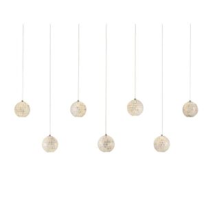 Currey Finhorn Rectangular 7 Light Multi Drop Pendant 9000 1061