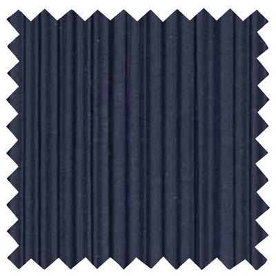 Cylinder Hardback Lampshade - Navy Pleated