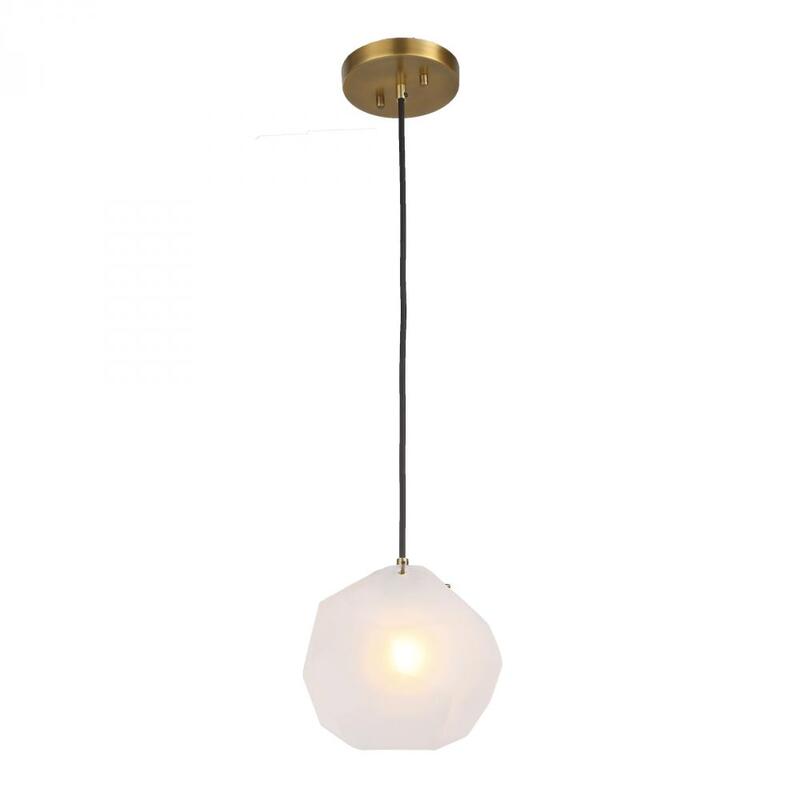 Uttermost Geodesic 1 Light Mini Pendant 21576