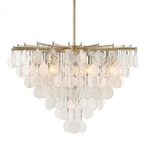 Uttermost Goccia 8 Light Tear Drop Glass Pendant 21583