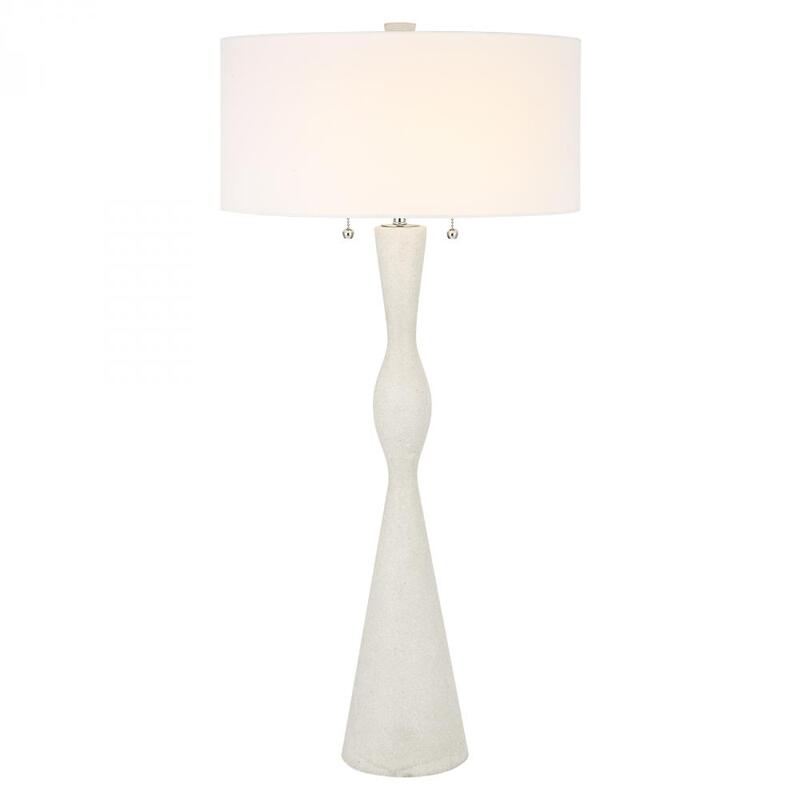 Uttermost Sharma Ivory Stone Table Lamp 30134