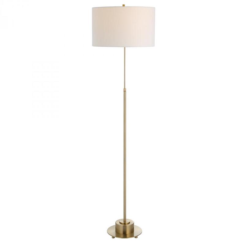 Uttermost Prominence Brass Floor Lamp 30152 1