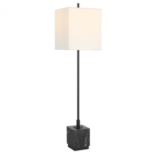 Uttermost Escort Black Buffet Lamp 30155 1