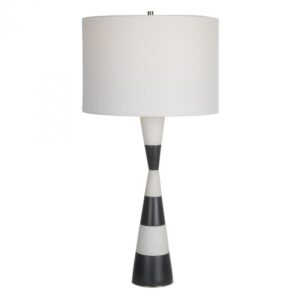 Uttermost Bandeau Banded Stone Table Lamp 30165 1