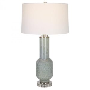 Uttermost Imperia Aqua Gray Table Lamp 30172