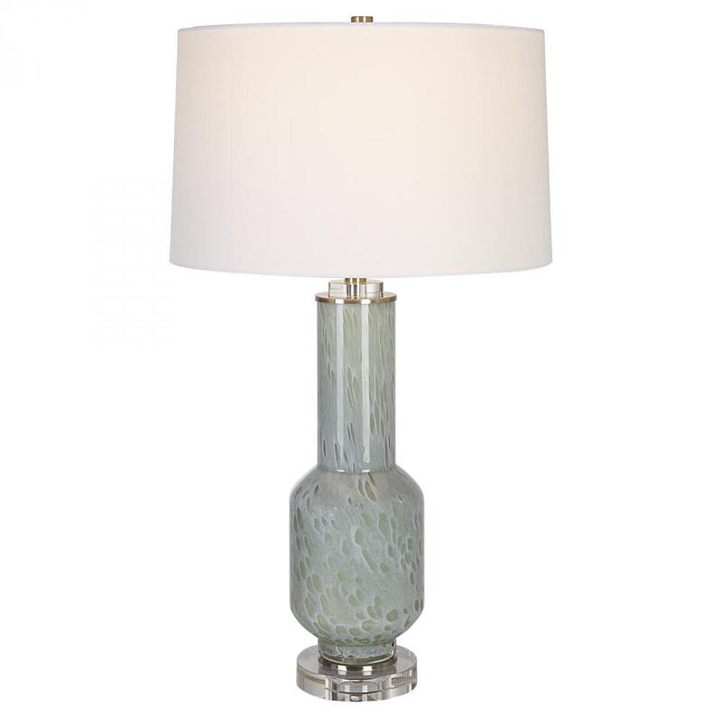 Uttermost Imperia Aqua Gray Table Lamp 30172