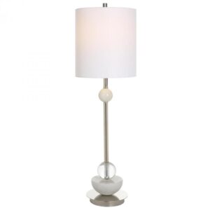 Uttermost Exposition Nickel Buffet Lamp 30179 1