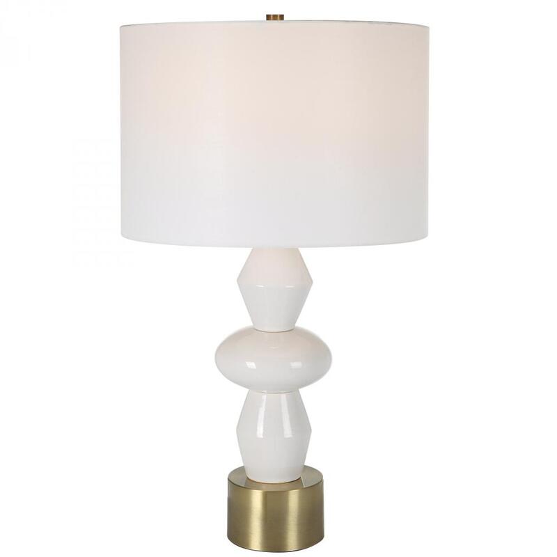 Uttermost Architect White Table Lamp 30185 1