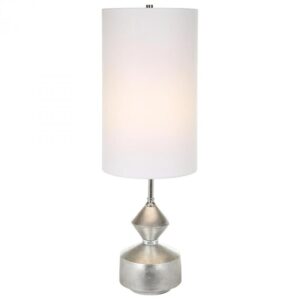 Uttermost Vial Silver Buffet Lamp 30187 1