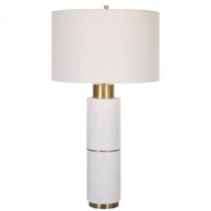 Uttermost Ruse Whitewashed Table Lamp 30190