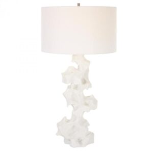 Uttermost Remnant White Marble Table Lamp 30198