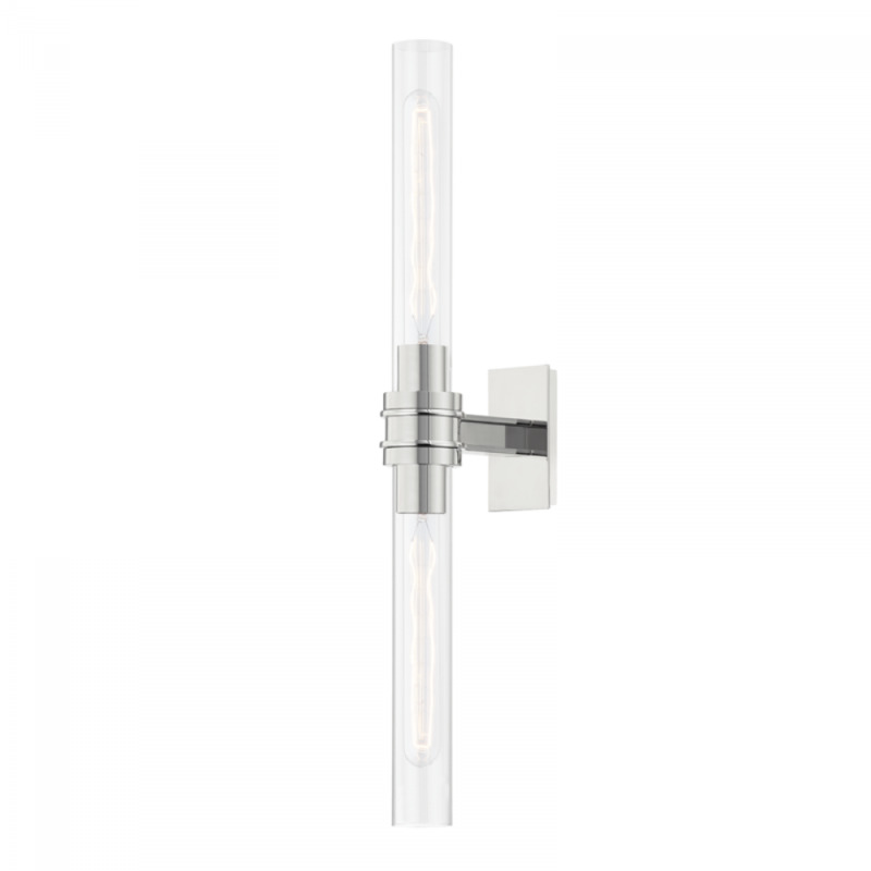 2 LIGHT BATH BRACKET 1042 PN