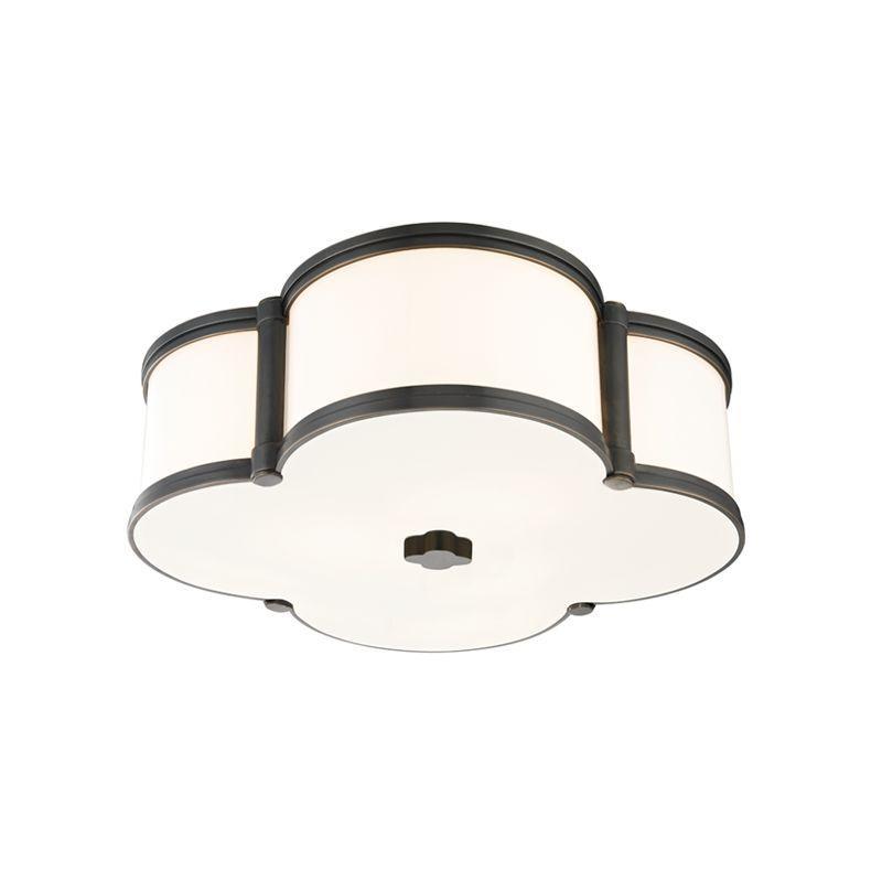3 LIGHT FLUSH MOUNT 1216 OB