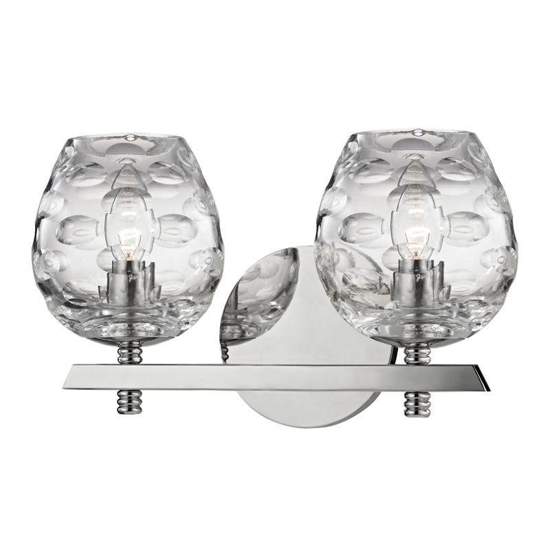 2 LIGHT BATH BRACKET 1252 PN