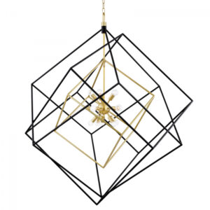 15 LIGHT CHANDELIER 1255 AGB BK