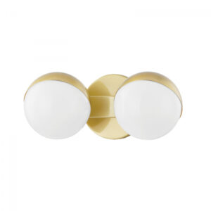 2 LIGHT BATH BRACKET 1662 AGB