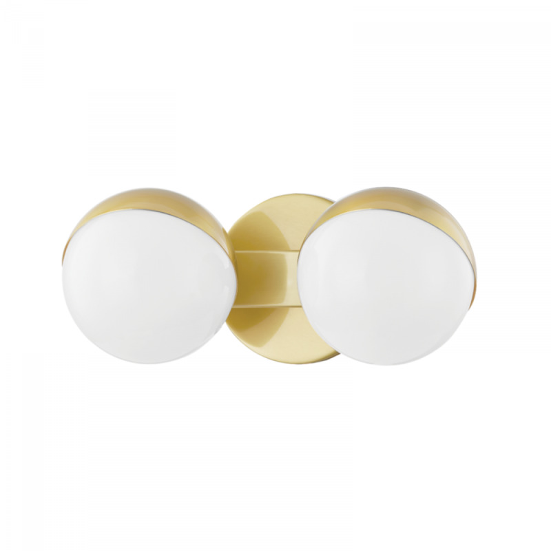 2 LIGHT BATH BRACKET 1662 AGB