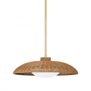 1 LIGHT EX LARGE PENDANT 1923 VGL