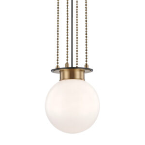 1 LIGHT SMALL PENDANT 2011 AOB