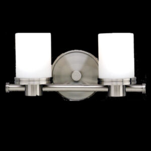 2 LIGHT BATH BRACKET 2052 PC