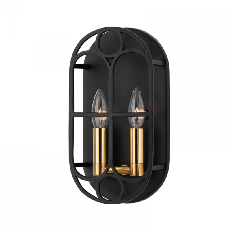 2 LIGHT WALL SCONCE 2102 BI