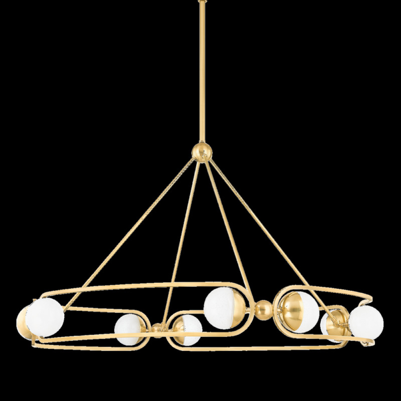8 Light Chandelier 2541 AGB