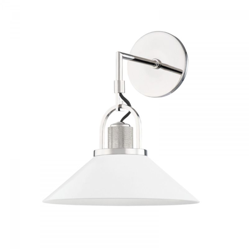 1 LIGHT WALL SCONCE 2601 PN WH