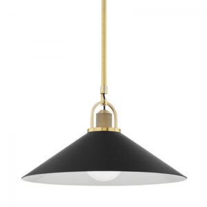 1 LIGHT LARGE PENDANT 2620 AGB BK