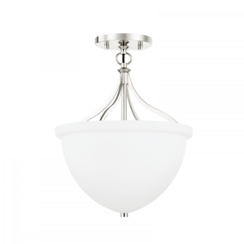 1 LIGHT SEMI FLUSH 2811 PN