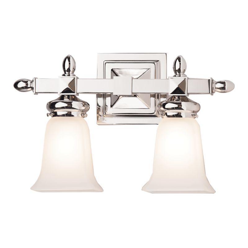 2 LIGHT BATH BRACKET 2822 PN