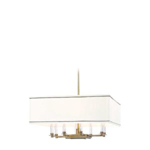 8 LIGHT CHANDELIER 2924 PN
