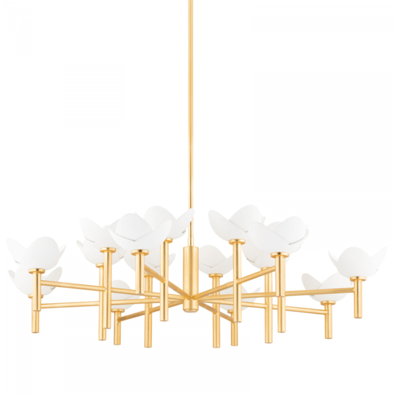 16 LIGHT CHANDELIER 3051 GL WP