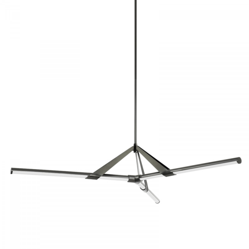 3 LIGHT CHANDELIER 3062 BLNK