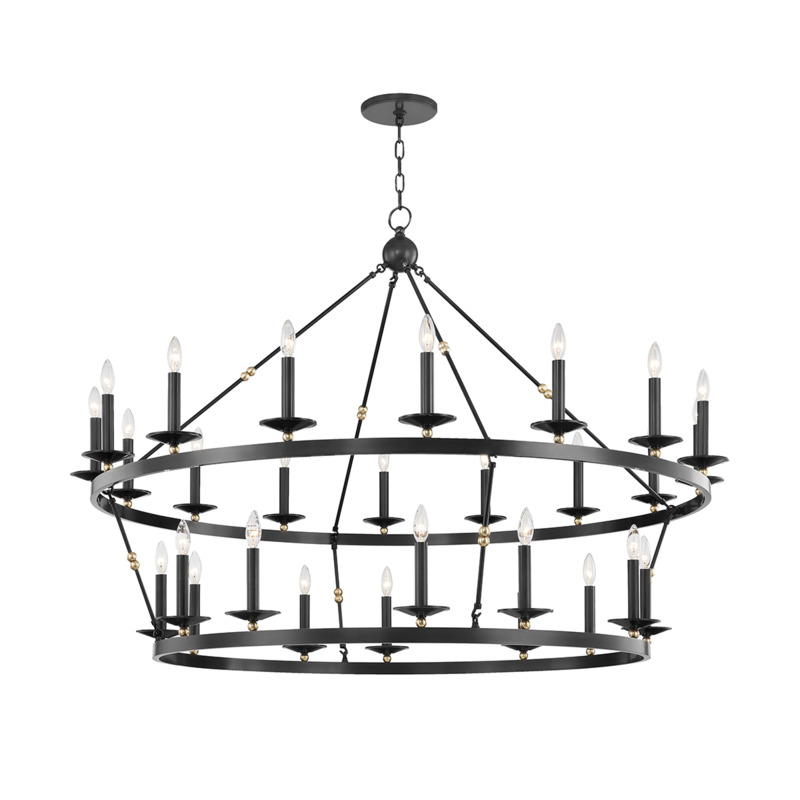 28 LIGHT CHANDELIER 3228 AOB