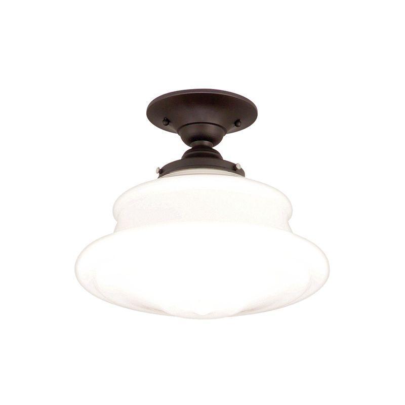 1 LIGHT SEMI FLUSH 3412F OB