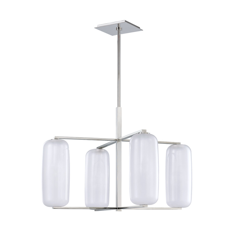 4 LIGHT CHANDELIER 3474 PN