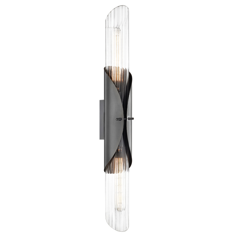 2 LIGHT WALL SCONCE 3526 OB