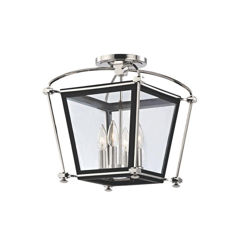 4 LIGHT SEMI FLUSH 3610 PN