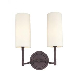 2 LIGHT WALL SCONCE 362 AGB