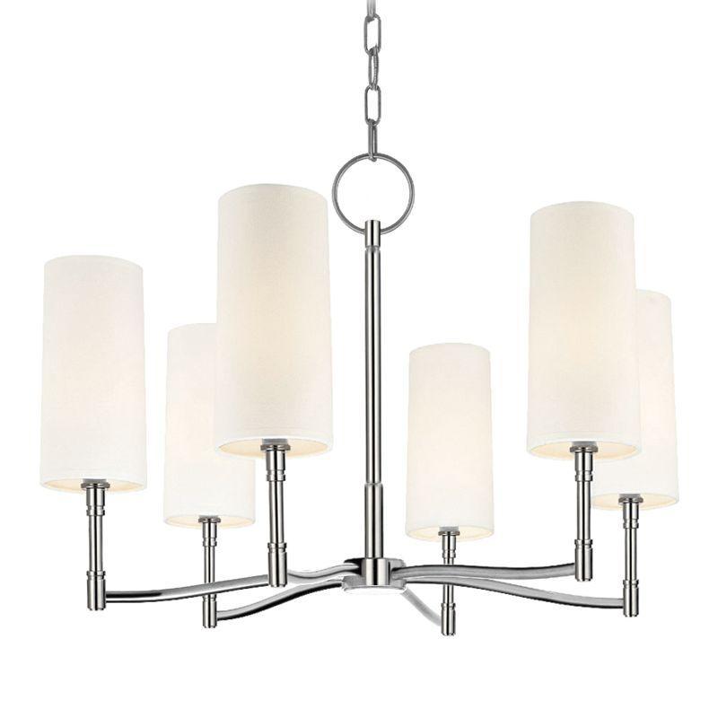 6 LIGHT CHANDELIER 366 PN