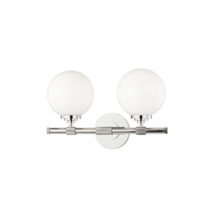 2 LIGHT BATH BRACKET 3702 PN