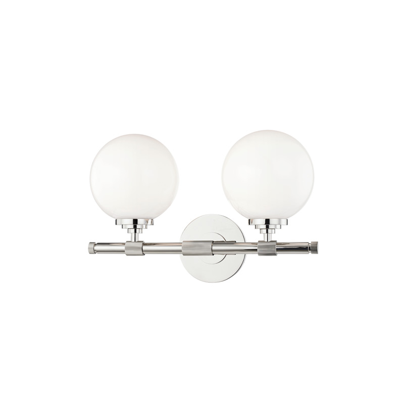 2 LIGHT BATH BRACKET 3702 PN